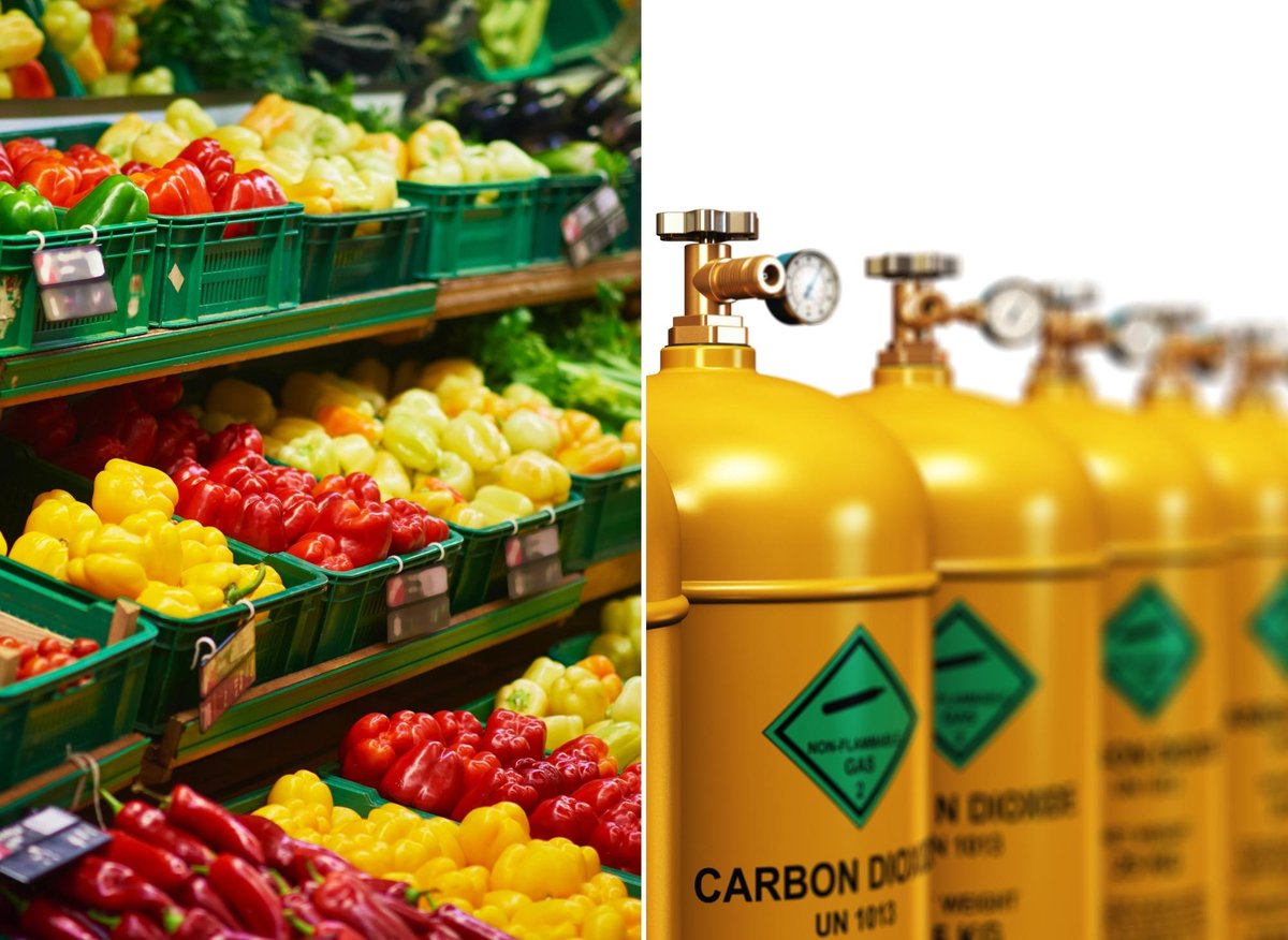 انواع گاز بسته بندی مواد غذایی - ترکیب گاز پارس